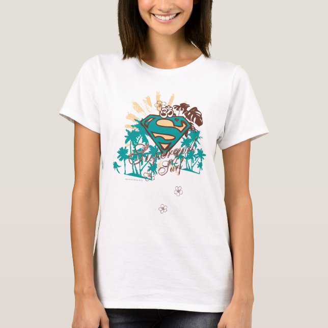 Camiseta Surf de Supergirl (Frente)