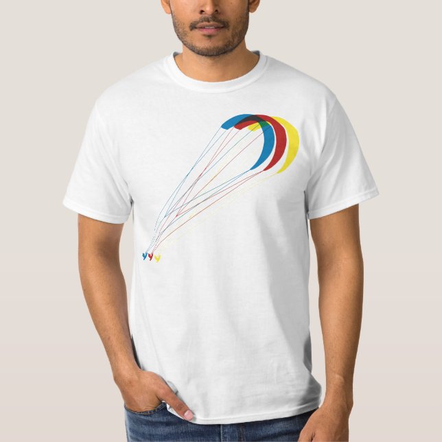Camiseta Surf do papagaio (Frente)
