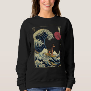 Camiseta Surf Dobermann Japonês Kanagawa