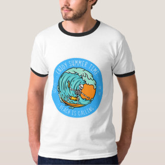 Camiseta Surf e Verão