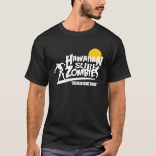 Camiseta Surf Havaiano Zombies Hawaii assusta o Halloween I