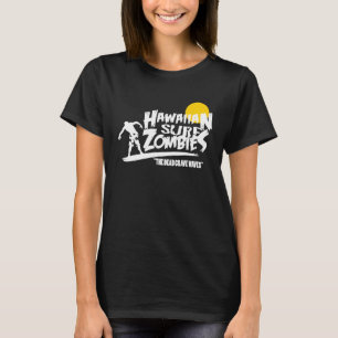 Camiseta Surf Havaiano Zombies Hawaii assusta o Halloween I