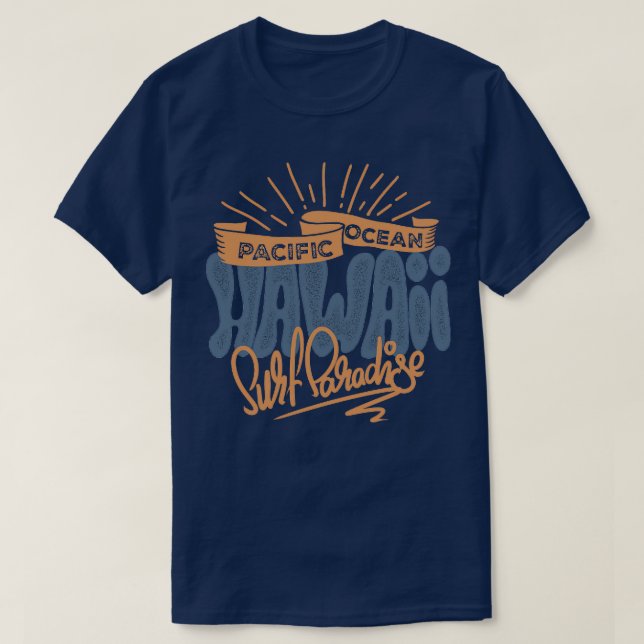 Camiseta Surf Hawaii TShirt (Frente do Design)