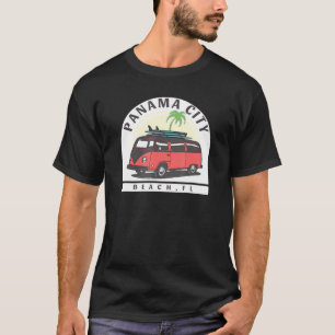 Camiseta Surf Hippie Van Praia do Panamá City Beach