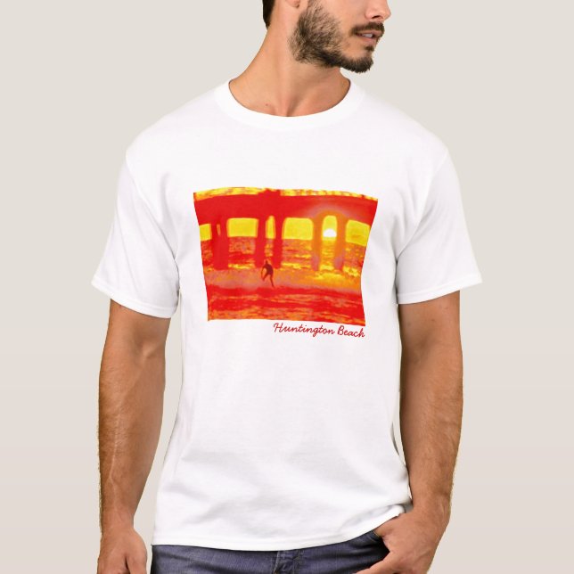 Camiseta Surf Huntington Beach (Frente)