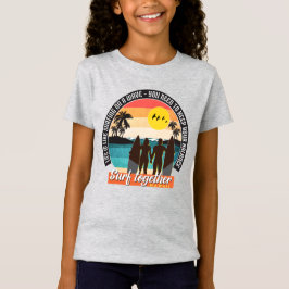 Camiseta Surf junto - Mantenha o equilíbrio