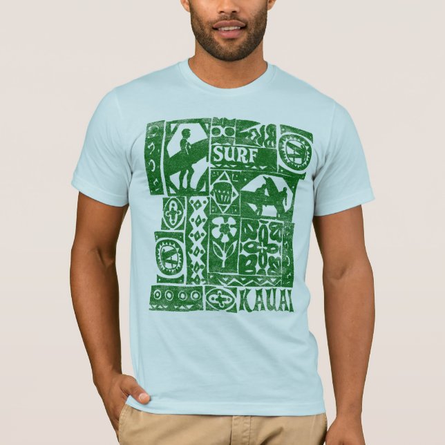 Camiseta Surf Kauai (Frente)