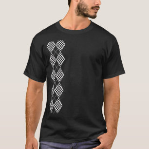 Camiseta Surf Legal e Skateboa do lado direito do Argyle ve