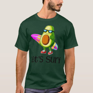 Camiseta Surf Letx27s Avocado