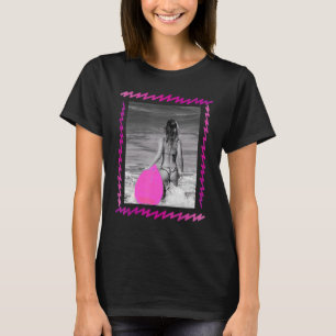 Camiseta Surf Life Babe 80s - Gráficos de estilo de imagem 