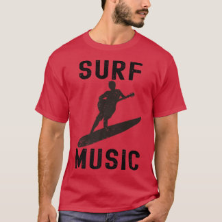 Camiseta Surf Music Guitar Surfing Guitar Player1152