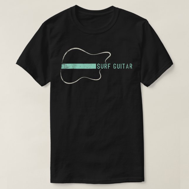 Camiseta Surf MusicSurf Rock Guitar 2905 (Frente do Design)