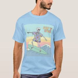 Camiseta Surf "N" Spook Skeleton Surfer
