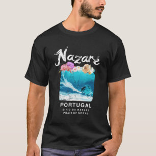 Camiseta Surf nazista de navegação por ondas grandes em Por
