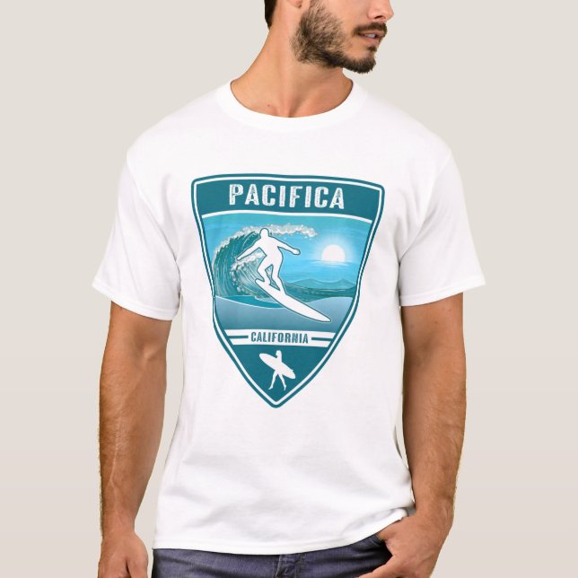 Camiseta Surf Pacifica Califórnia (Frente)