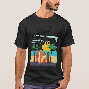 Camiseta Surf Para Férias De Surfe De Verão_3
