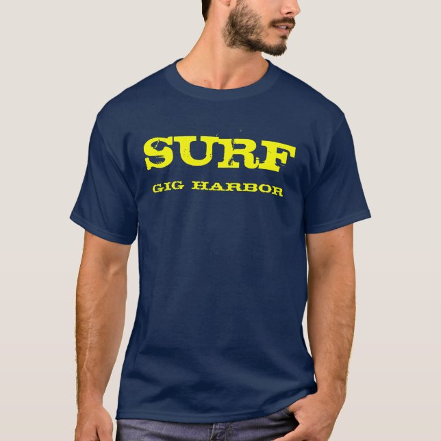 Camiseta SURF, porto da actuação (Frente)