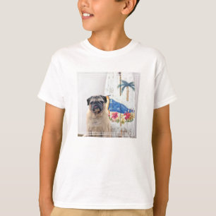 Camiseta Surf Pug