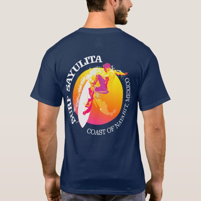 Camiseta Surf Sayulita (Verso)