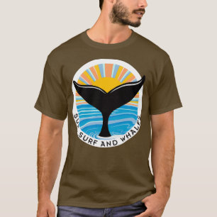 Camiseta Surf Sol e Baleias