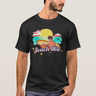 Camiseta Surf, sol e diversão