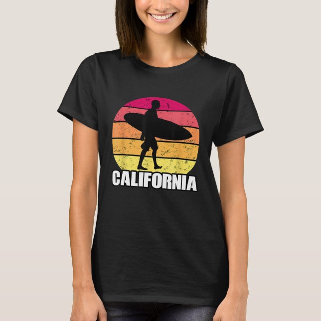Camiseta Surf Surfer na Califórnia (Frente)