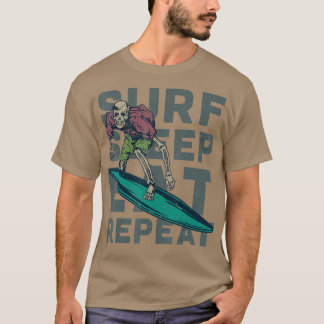 Camiseta Surf Suspender Coma Repetir Surfar Vintage Surf Re