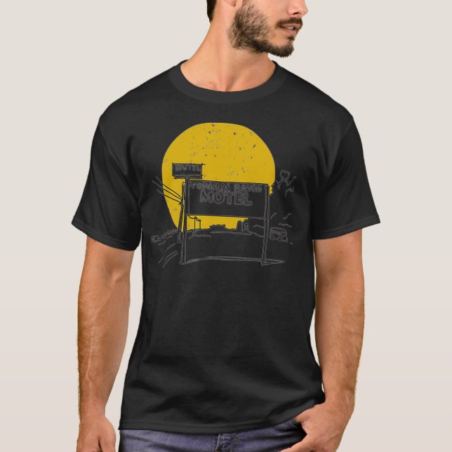 Camiseta Surf Topanga Ranch Motel Vintage (Frente)