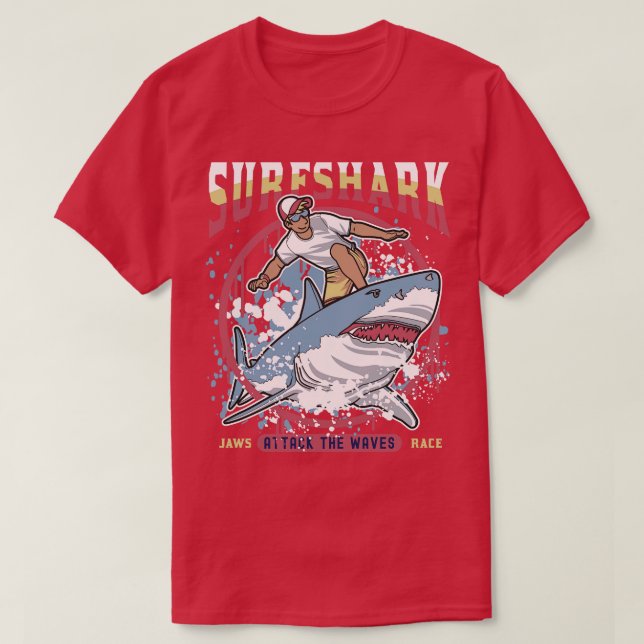 Camiseta surf TSerguimento (Frente do Design)