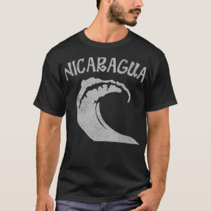 Camiseta Surf Vintage Nicarágua