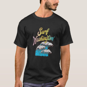 Camiseta Surf Washington 60s 70s 80s