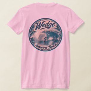 Camiseta Surfando a Wedge, Newport Beach