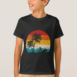 Camiseta Surfando Surfista Vintage Retro Surf Havaí Praia V
