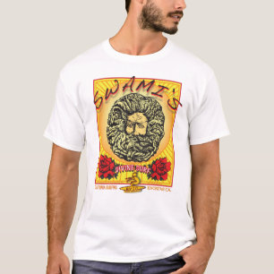 CAMISETA SURFAR DO ENCINITAS CALIFÓRNIA DO SWAMI