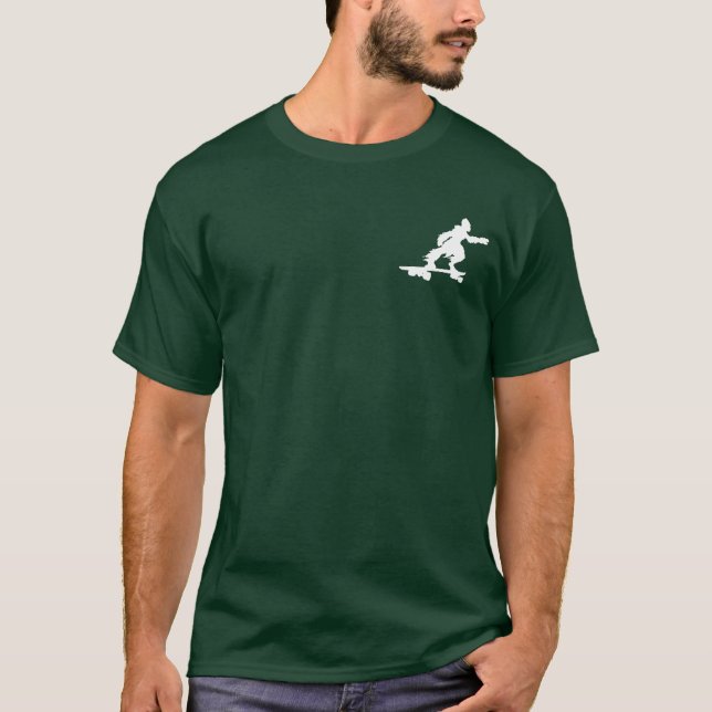 Camiseta surfar do sasquatch (Frente)