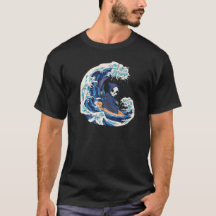 Camiseta Surfar em Grim Reaper