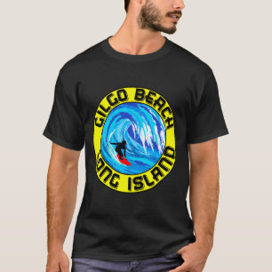 Camiseta Surfar Gilgo Beach Long Island Nova York Surf Surf