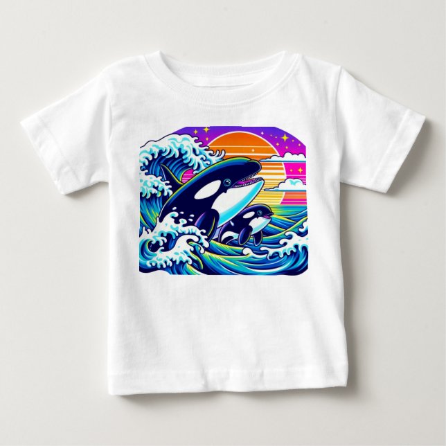 Camiseta Surfar nas ondas (Frente)