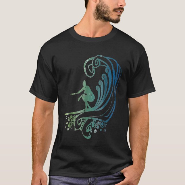 Camiseta Surfar Nas Ondas (Frente)