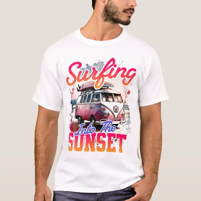 Camiseta Surfar No Sunset (Frente)