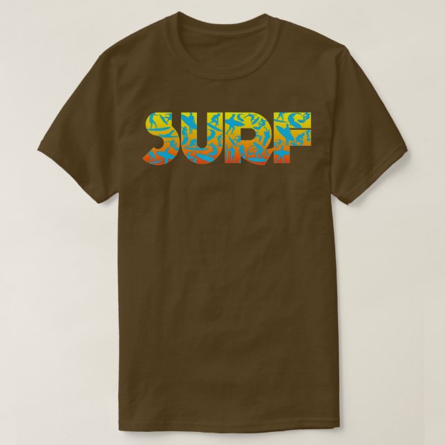 Camiseta Surfboard do Surf de surfe (Frente do Design)