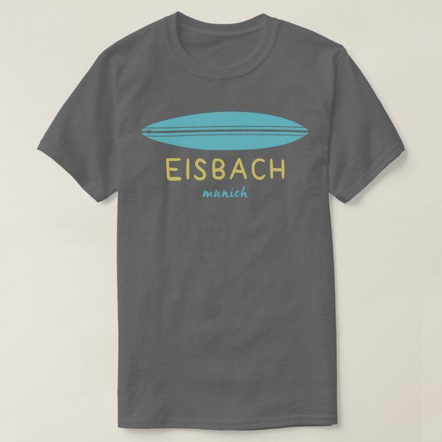 CAMISETA SURFBOARD EISBACH MUNICH (Frente do Design)