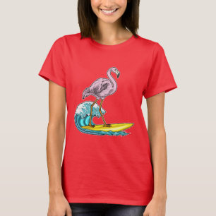 Camiseta Surfboard Flamingo