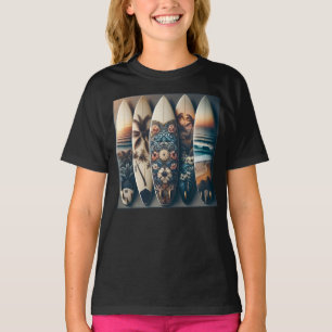 Camiseta Surfboards pintadas no Havaí