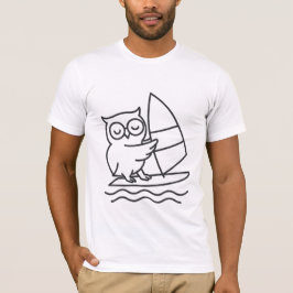 Camiseta Surfe Coruja Na moda
