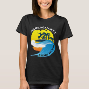 Camiseta Surfe em Narragansett Rhode Island