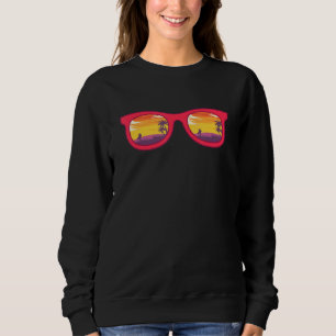 Camiseta Surfe em Praia Férias de Verão no Sunset Sung Trop