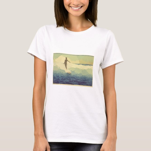 Camiseta Surfe em Vintage (Frente)
