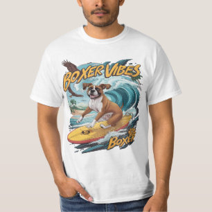 Camiseta Surfe majestosa de cachorro