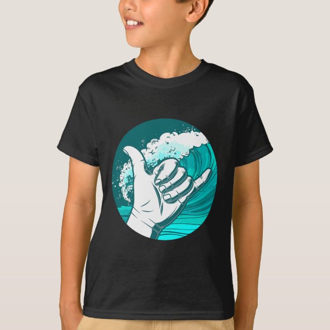 Camiseta Surfe Manual Animado (Frente)